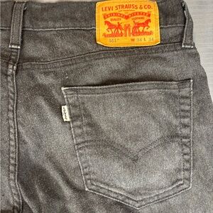 Levi’s 511 Slim Fit Jeans – Charcoal Grey – W34 L34